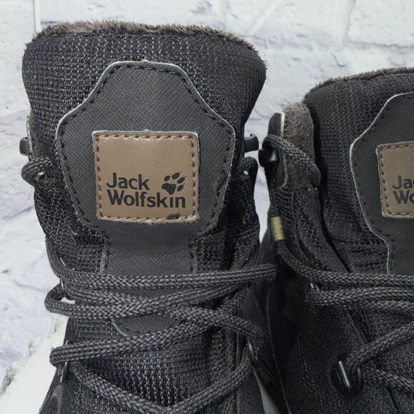 Jack Wolfskin Mens Texapore Nanuk Fleece Waterproof Mid Hiking Boots US Size 8.5 - Picture 2 of 11